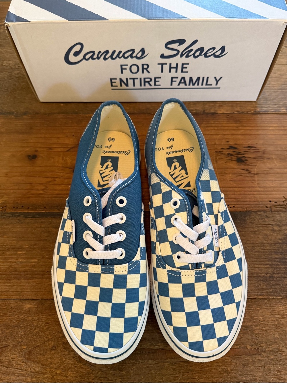 Vans 60th Anniversary Checkerboard Authentic Shoe – Employee Exclusive